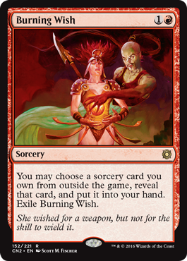 Burning Wish (Conspiracy: Take the Crown) Near Mint