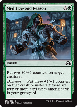 Might Beyond Reason (Shadows Over Innistrad) Near Mint