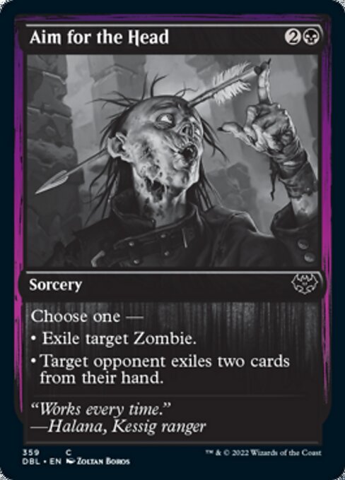 Aim for the Head (Innistrad: Double Feature) Near Mint Foil