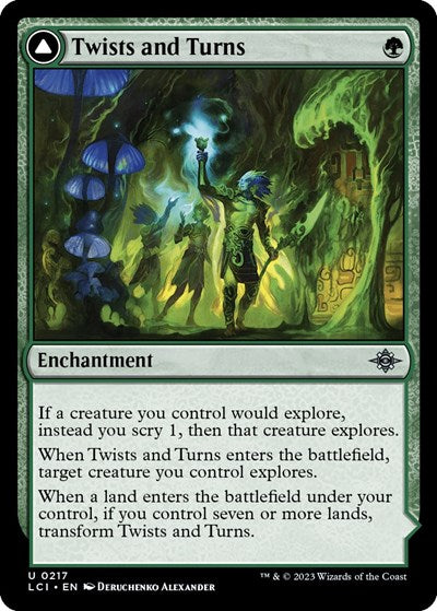 Twists and Turns (The Lost Caverns of Ixalan) Near Mint
