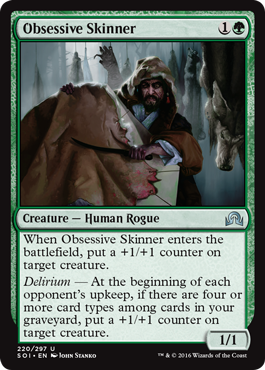 Obsessive Skinner (Shadows Over Innistrad) Near Mint
