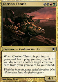 Carrion Thrash (Shards of Alara) Near Mint Foil