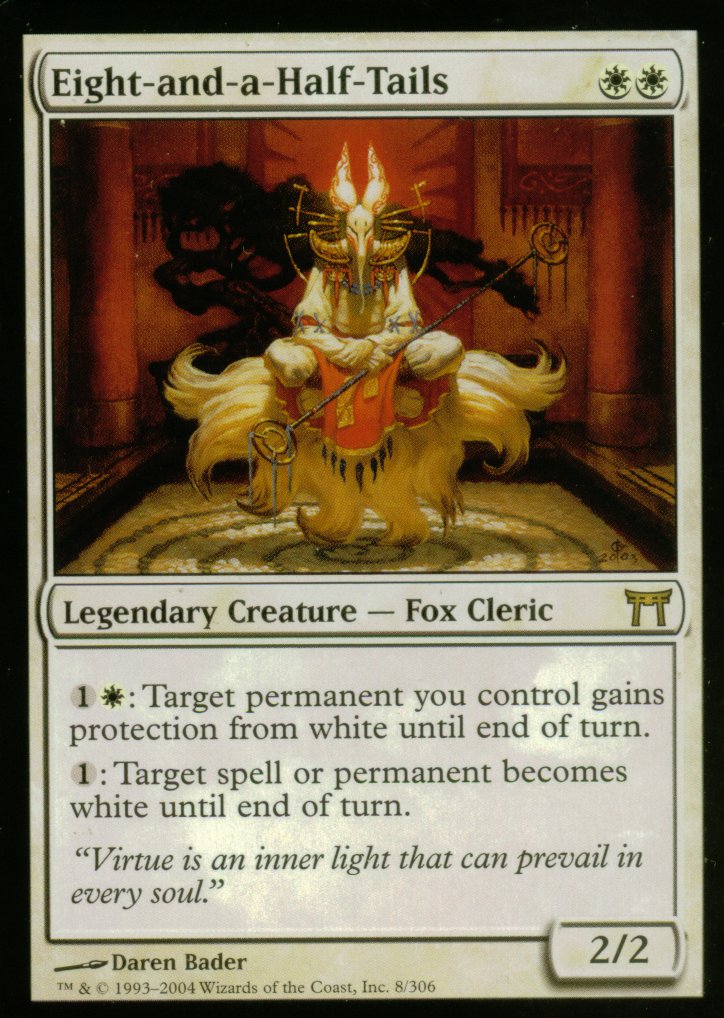 Eight-and-a-Half-Tails (Champions of Kamigawa) Near Mint Foil
