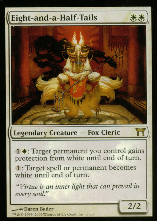 Eight-and-a-Half-Tails (Champions of Kamigawa) Light Play