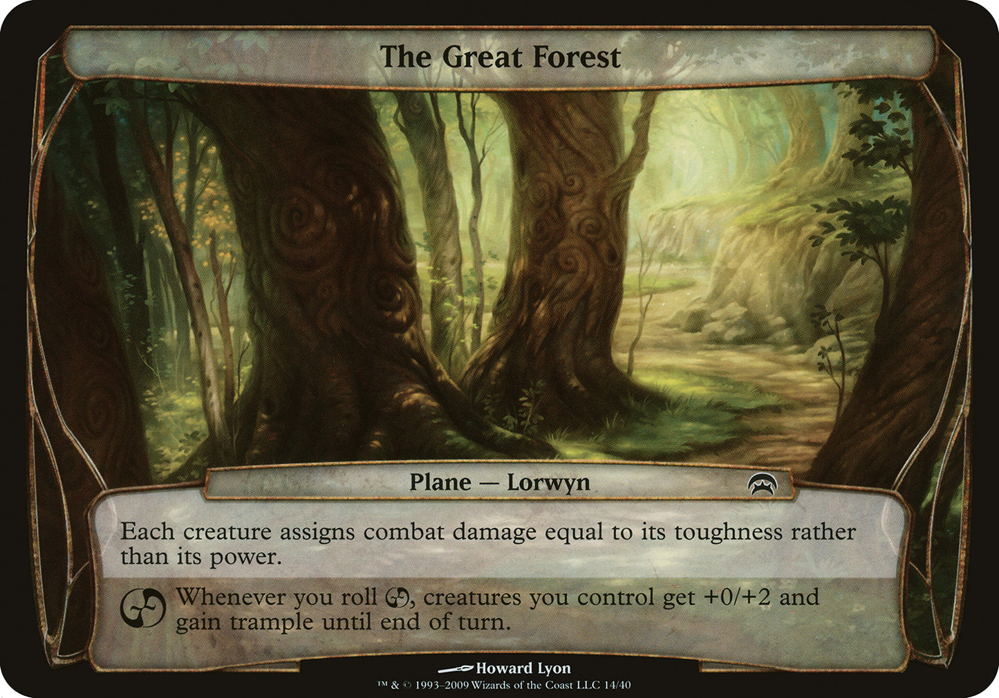 The Great Forest (Planechase) Near Mint
