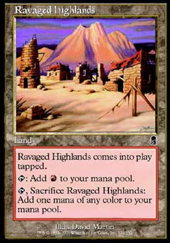 Ravaged Highlands (Odyssey) Near Mint