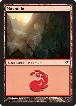 Mountain (239) (Avacyn Restored) Near Mint Foil