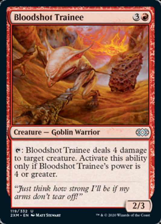 Bloodshot Trainee (Double Masters) Near Mint