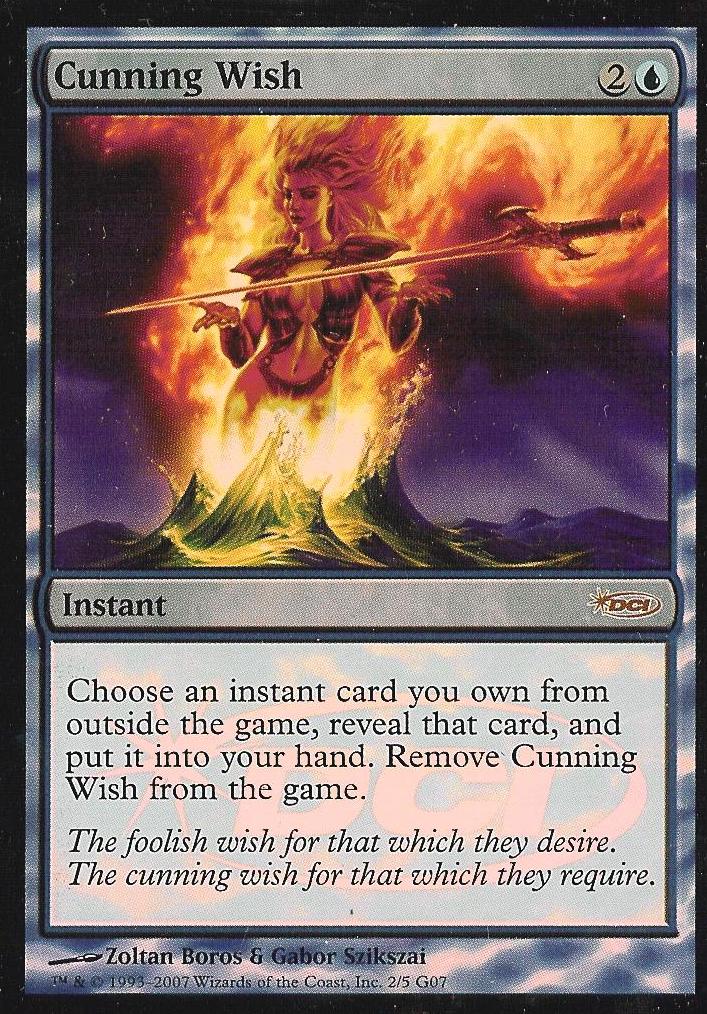 Cunning Wish (DCI Judge) (Promotional Cards) Near Mint