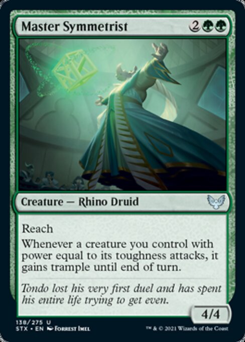 Master Symmetrist (Strixhaven) Near Mint Foil
