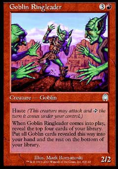 Goblin Ringleader (Apocalypse) Near Mint Foil