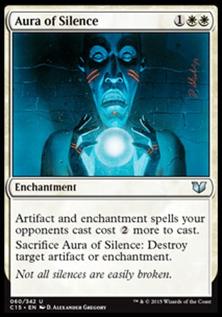 Aura of Silence (Commander 2015) Near Mint