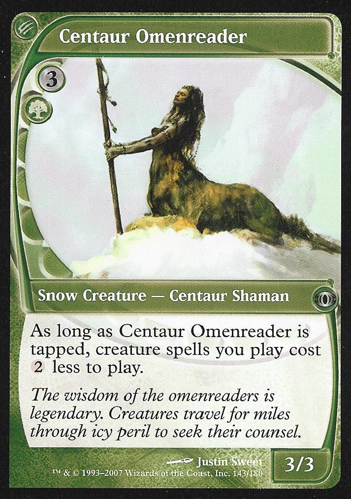 Centaur Omenreader (Futuresight) Near Mint Foil