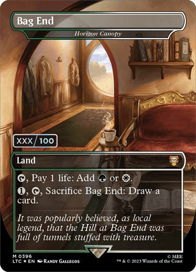 Bag End - Horizon Canopy (Serial Numbered) (Commander: The Lord of the Rings: Tales of Middle-earth) Near Mint