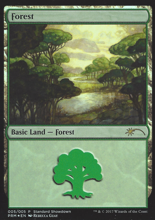 Forest (Guay Standard Showdown) (Promotional Cards) Near Mint Foil