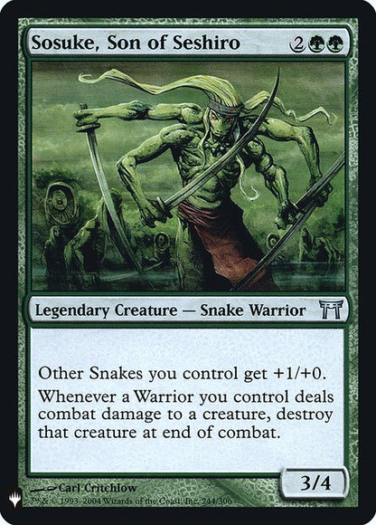 Sosuke, Son of Seshiro (Mystery Booster Retail Edition Foils) Near Mint Foil