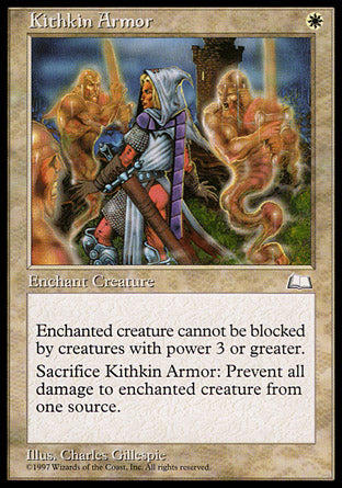 Kithkin Armor (Weatherlight) Light Play