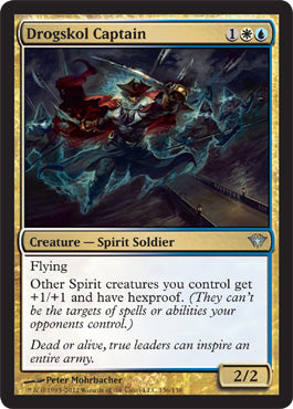 Drogskol Captain (Dark Ascension) Near Mint Foil