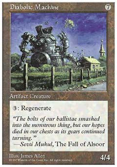 Diabolic Machine (5th Edition) Light Play