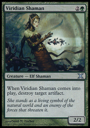 Viridian Shaman (10th Edition) Near Mint