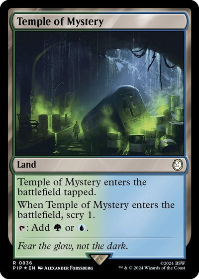 Temple of Mystery (Surge Foil) (Universes Beyond: Fallout) Near Mint