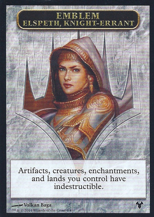 Emblem Elspeth Knight Errant (Modern Event Deck 2014) Near Mint