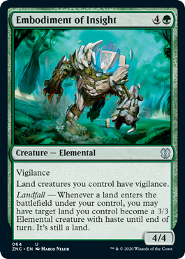 Embodiment of Insight (Commander 2020 Zendikar Rising) Near Mint