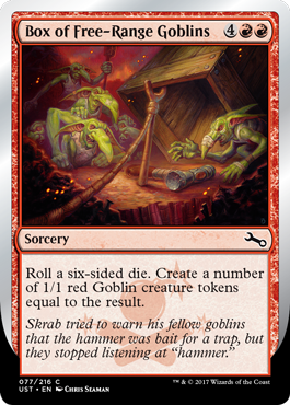 Box of Free-Range Goblins (Unstable) Near Mint