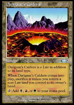 Darigaaz's Caldera (Planeshift) Near Mint Chinese