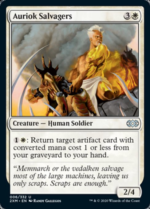 Auriok Salvagers (Double Masters) Near Mint