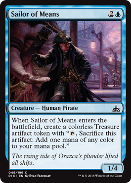 Sailor of Means (Rivals of Ixalan) Near Mint
