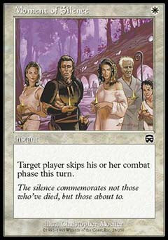 Moment of Silence (Mercadian Masques) Near Mint