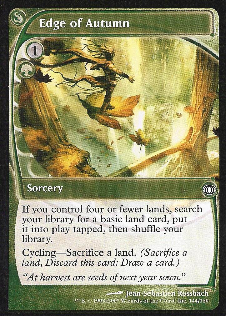 Edge of Autumn (Futuresight) Near Mint Foil