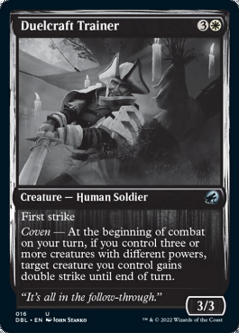 Duelcraft Trainer (Innistrad: Double Feature) Near Mint Foil