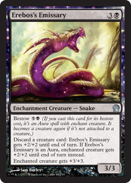 Erebos's Emissary (Theros) Near Mint Foil