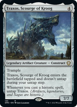 Traxos, Scourge of Kroog (Commander: Dominaria United) Near Mint