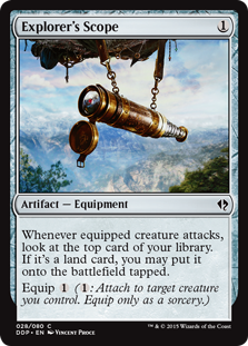 Explorer's Scope (Duel Decks: Zendikar vs Eldrazi) Near Mint