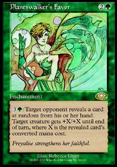 Planeswalker's Favor (Planeshift) Near Mint Chinese