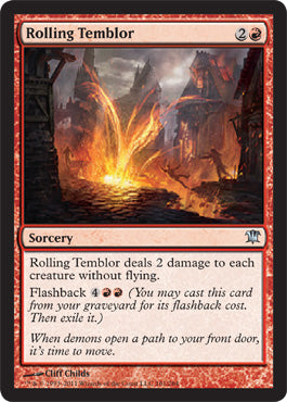Rolling Temblor (Innistrad) Near Mint Foil