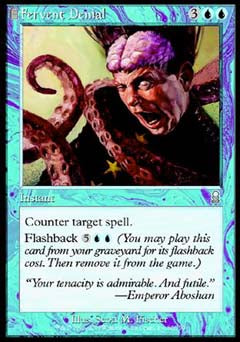 Fervent Denial (Odyssey) Near Mint Foil