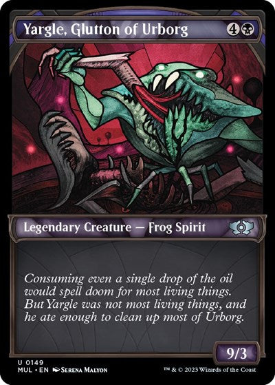 Yargle, Glutton of Urborg (Halo Foil) (March of the Machine: Multiverse Legends) Near Mint