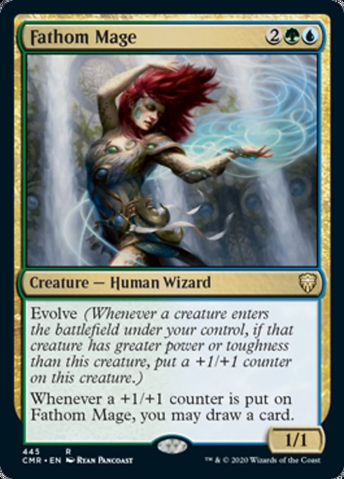 Fathom Mage (Commander 2020 Commander Legends) Near Mint
