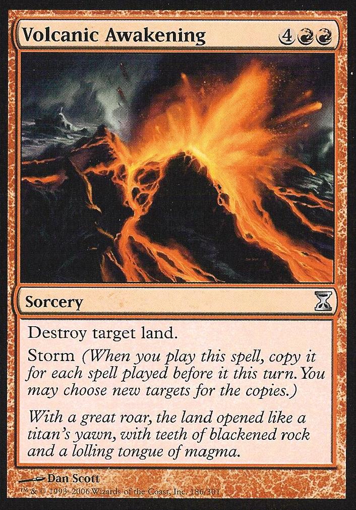 Volcanic Awakening (Time Spiral) Near Mint
