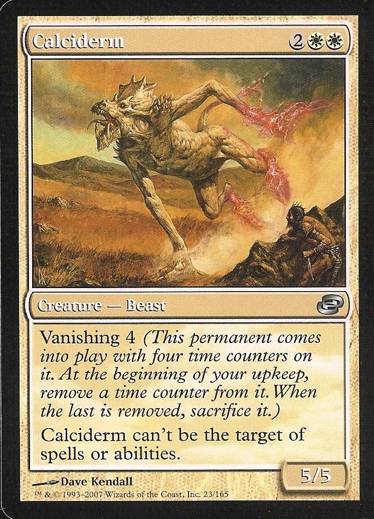 Calciderm (Planar Chaos) Near Mint Foil