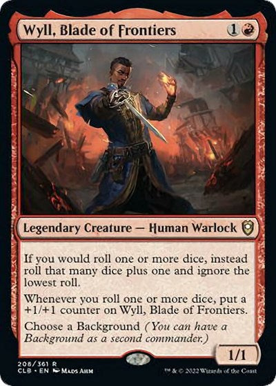 Wyll, Blade of Frontiers (Commander Legends: Battle for Baldur's Gate) Near Mint