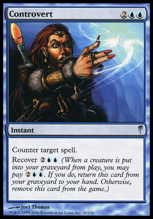 Controvert (Coldsnap) Near Mint Foil