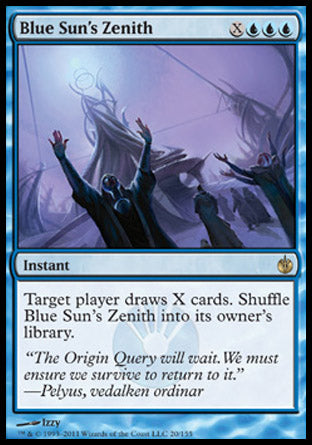 Blue Sun's Zenith (Mirrodin Besieged) Near Mint Foil