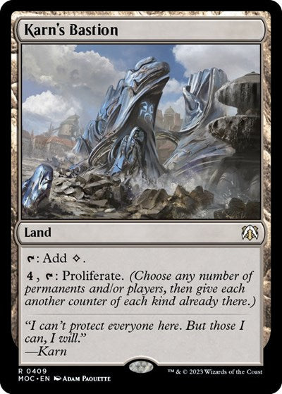 Karn's Bastion (Commander: March of the Machine) Near Mint