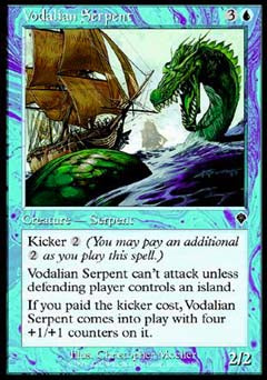 Vodalian Serpent (Invasion) Near Mint