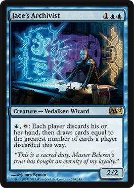 Jace's Archivist (Magic 2012 Core Set) Near Mint Foil